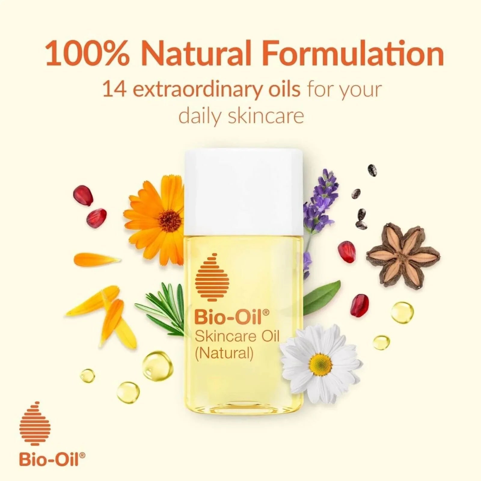 Bio - Oil Natural Skincare Oil 200ml - mezetto ebebek ebebek