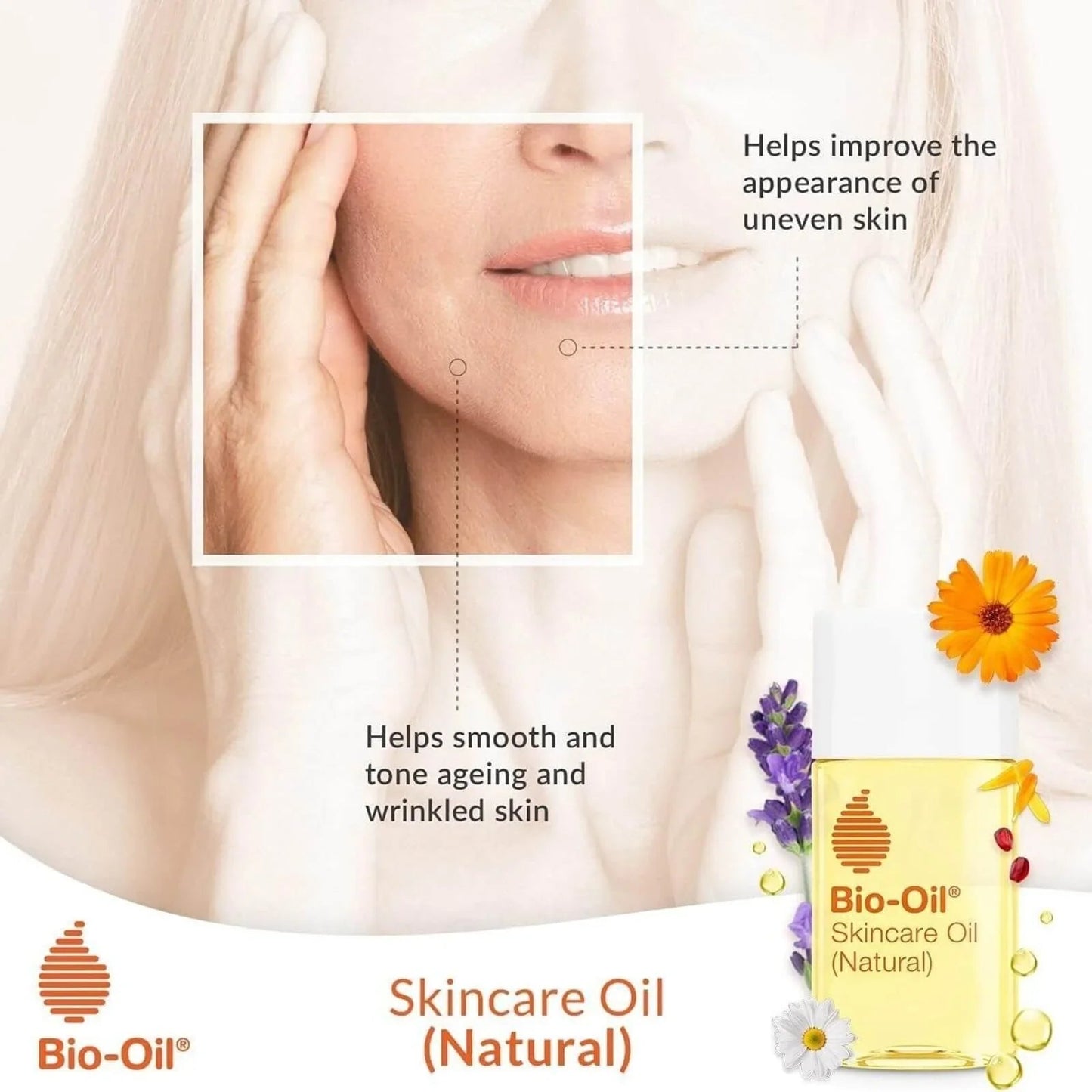 Bio - Oil Natural Skincare Oil 200ml - mezetto ebebek ebebek