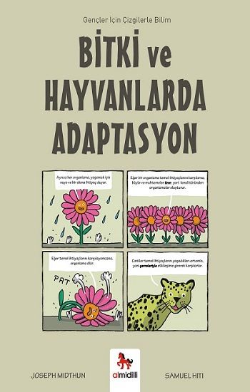 Bitki ve Hayvanlarda Adaptasyon – Gençler İçin Çizgilerle Bilim - Almidilli Kitap