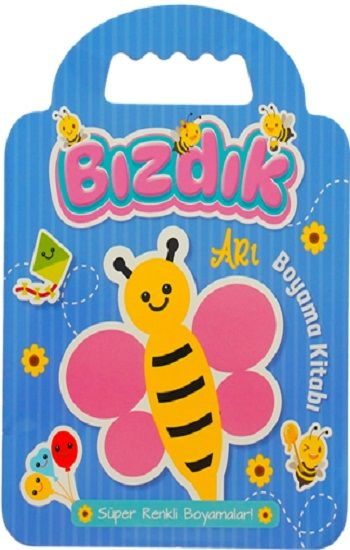 Bızdık Boyama - Arı - Net Çocuk Yayınları Kitap