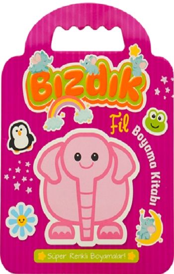 Bızdık Boyama - Fil - Net Çocuk Yayınları Kitap