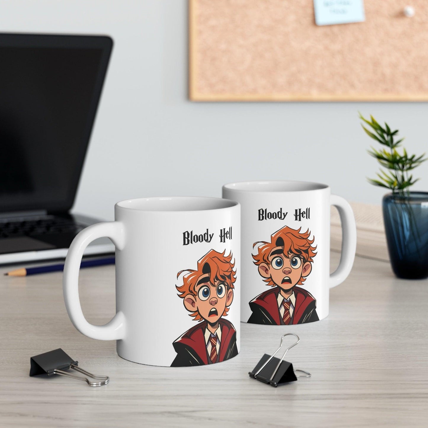 “Bloody Hell” Mug – Funny British Slang Ceramic Coffee Cup - mezetto KEOLIX KEOLIX