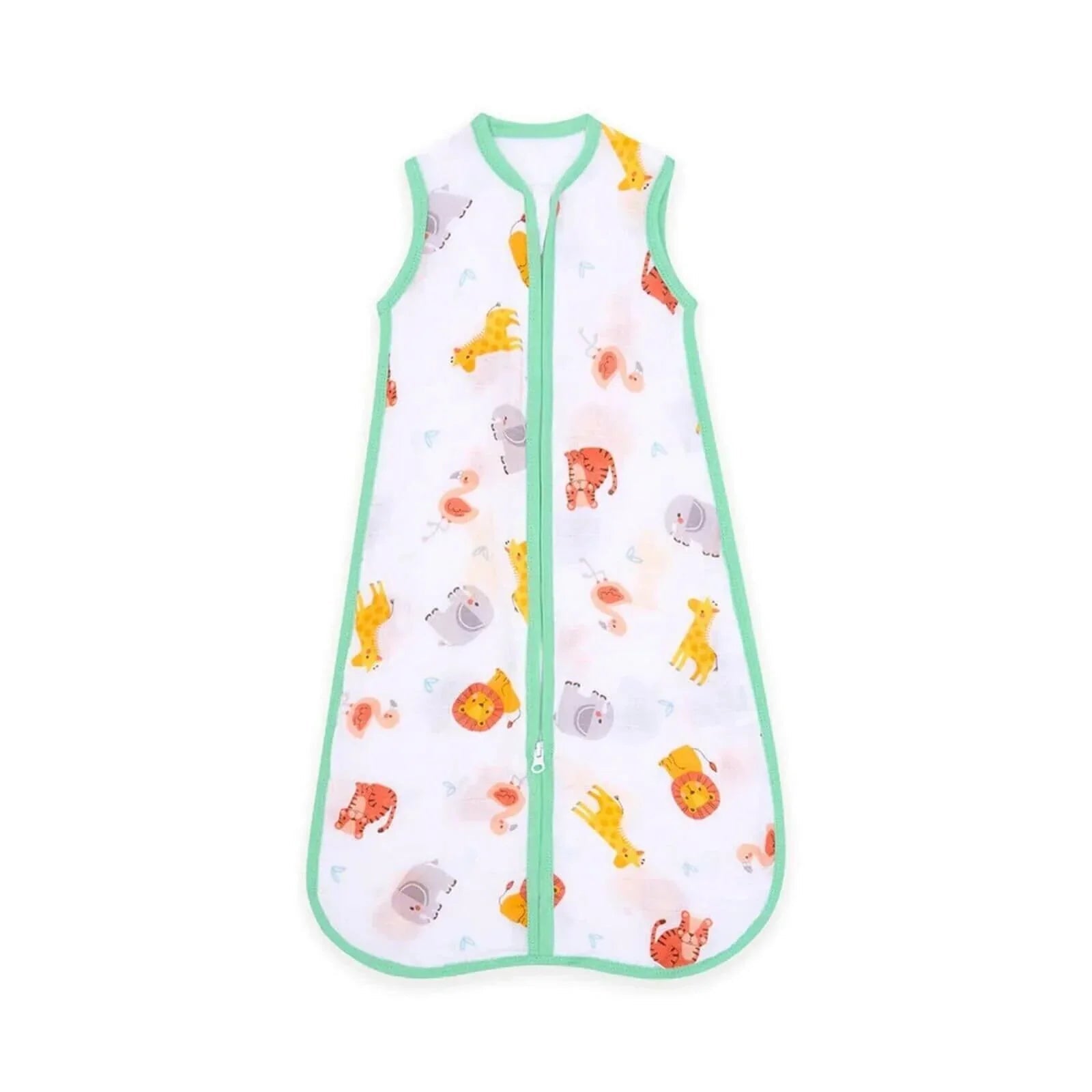 Bloomsbury Mill Jungle Cubs Muslin Sleep Bag - mezetto ebebek ebebek