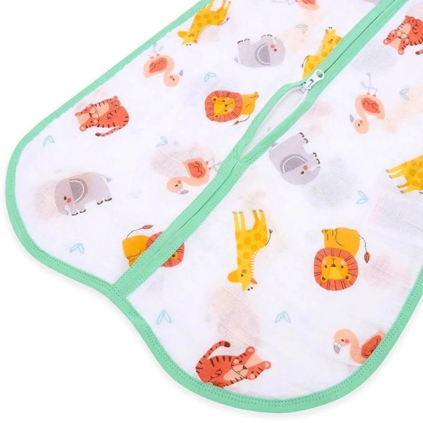 Bloomsbury Mill Jungle Cubs Muslin Sleep Bag - mezetto ebebek ebebek