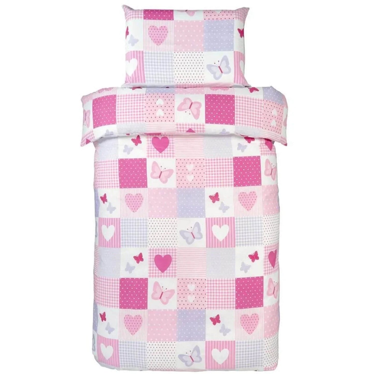 Bloomsbury Mill Single Duvet Set - Patchwork - mezetto ebebek ebebek