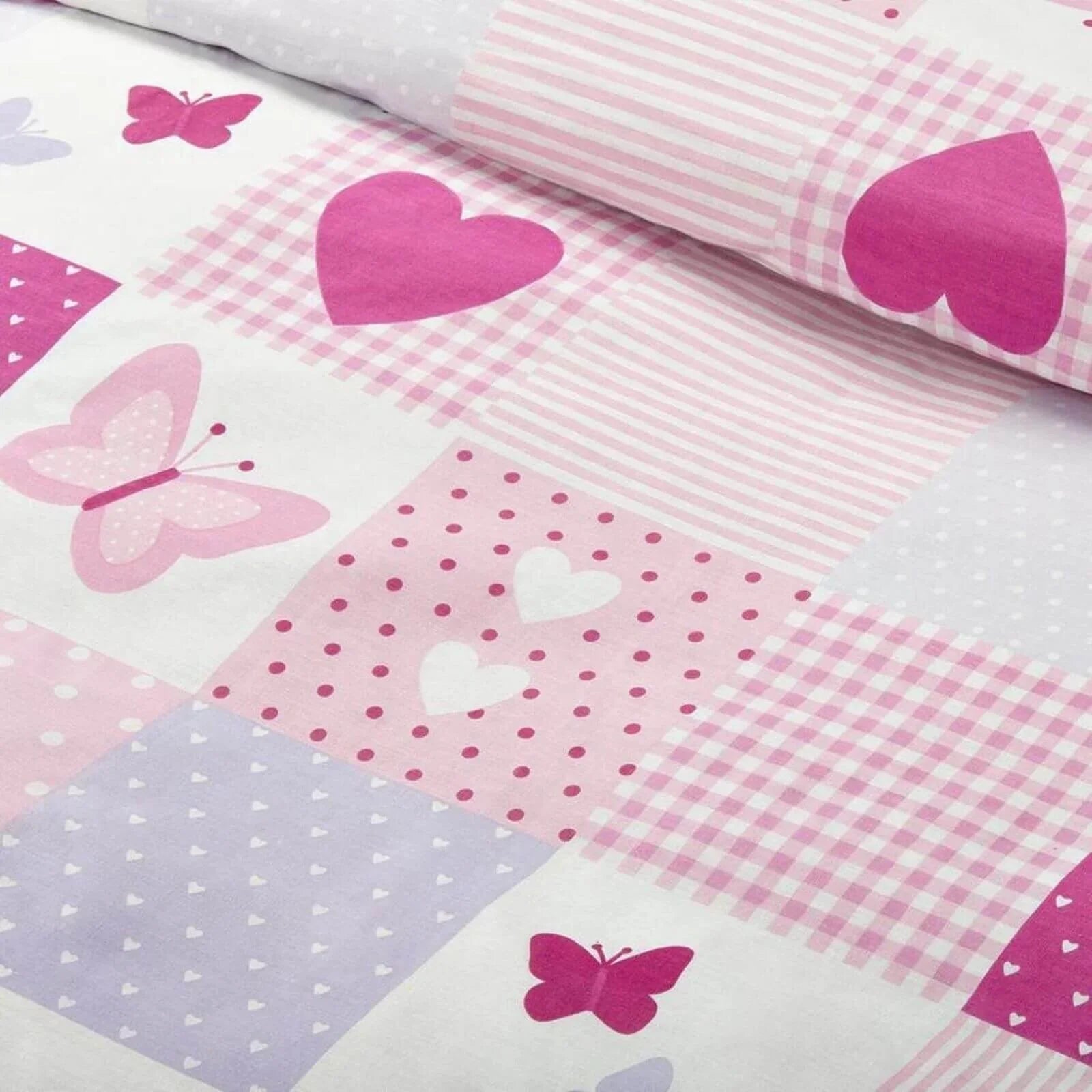 Bloomsbury Mill Single Duvet Set - Patchwork - mezetto ebebek ebebek