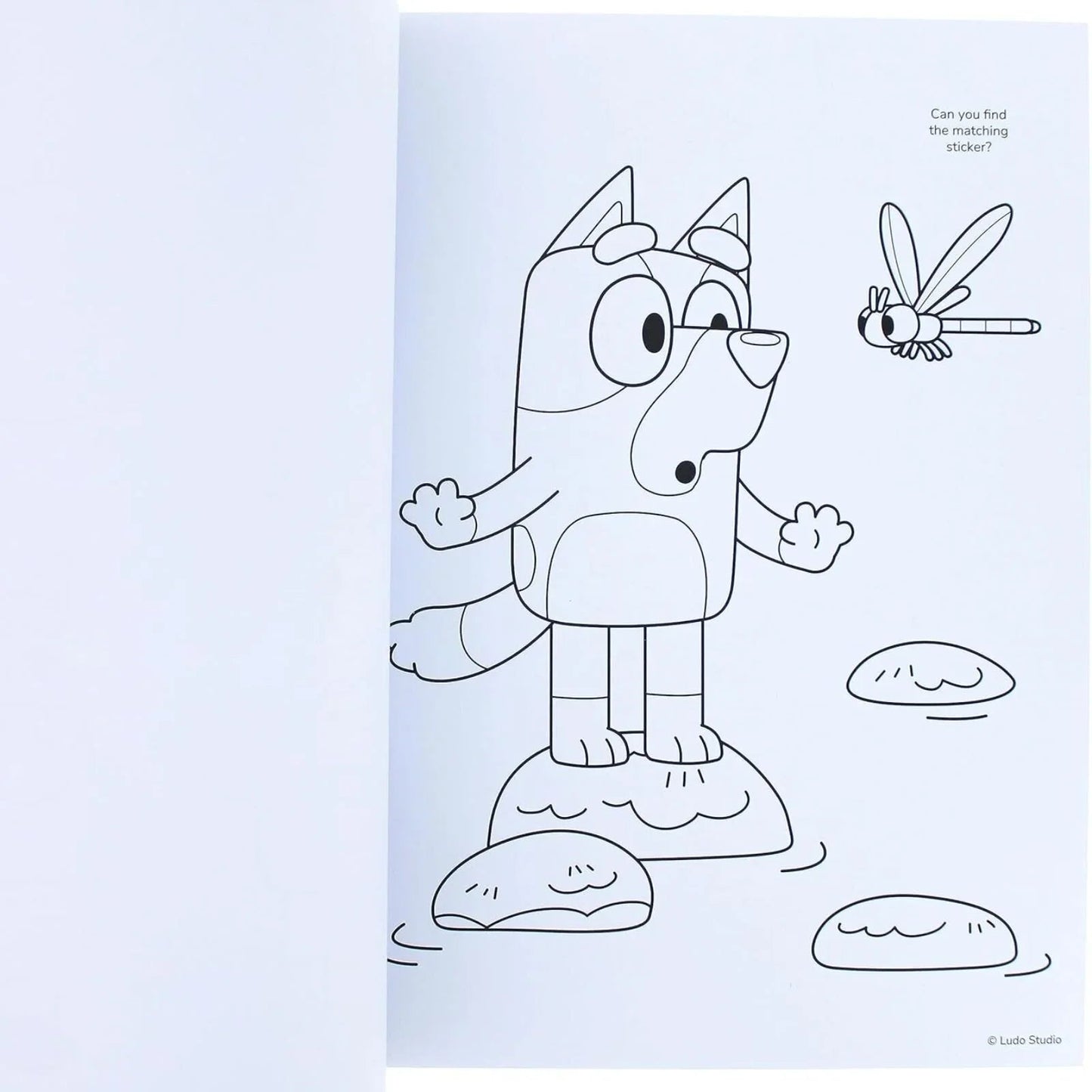 Bluey A4 Colouring Pad - mezetto ebebek ebebek