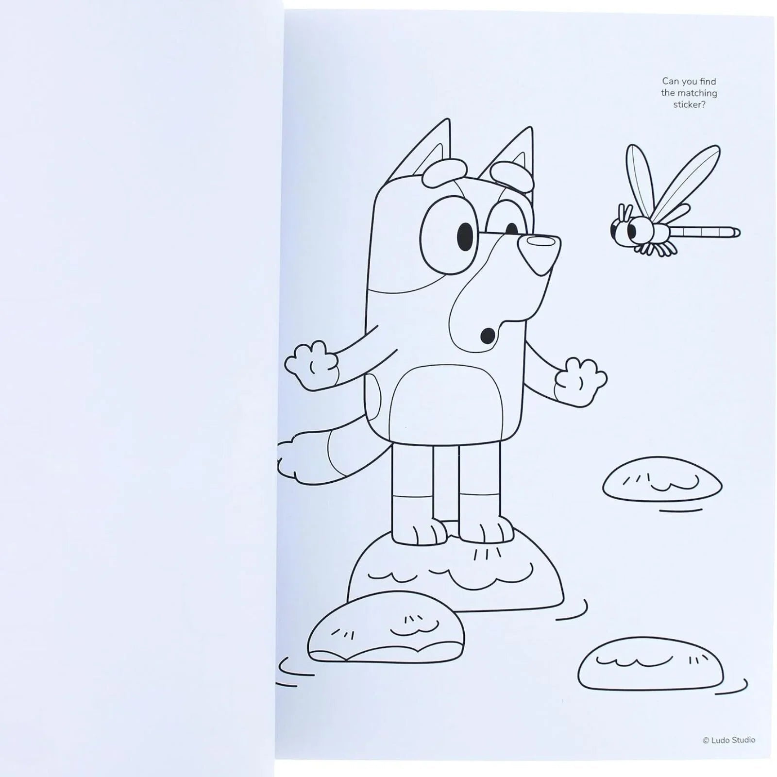 Bluey A4 Colouring Pad - mezetto ebebek ebebek