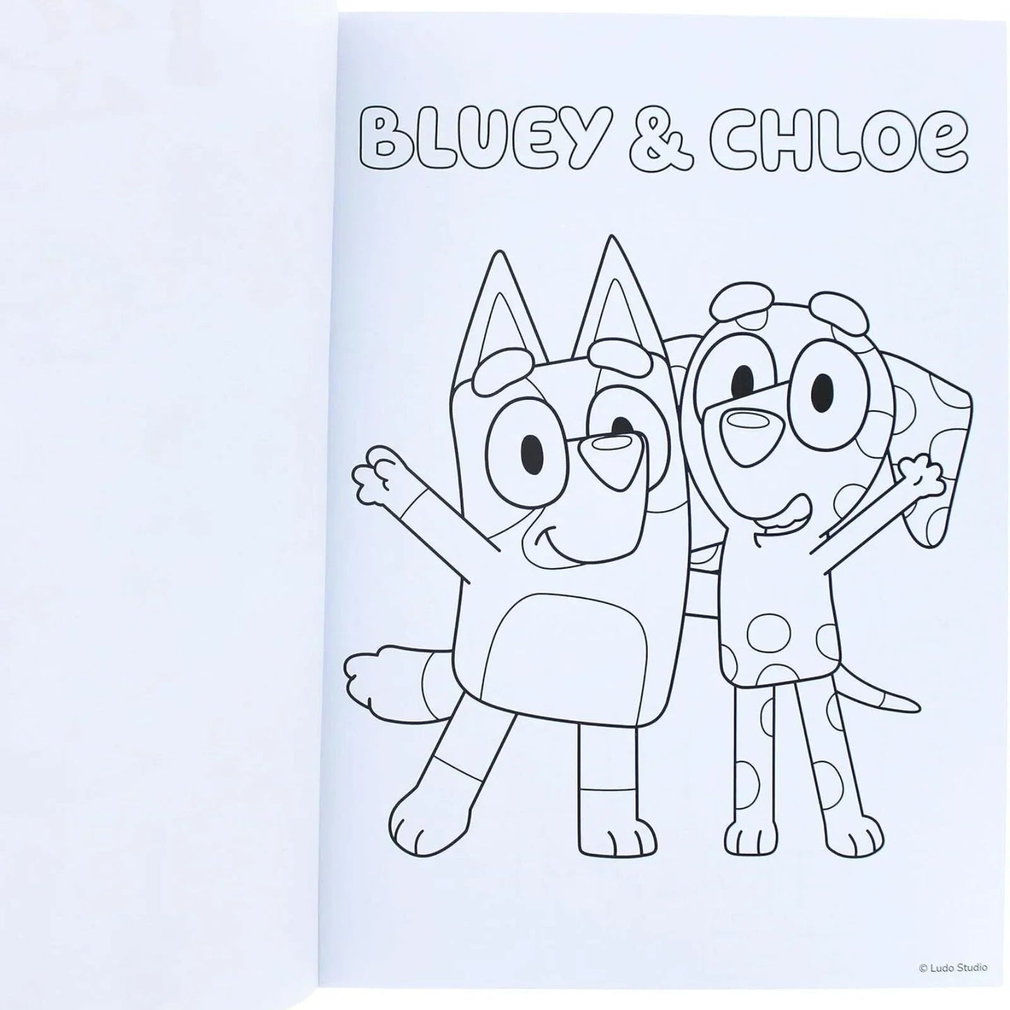 Bluey A4 Colouring Pad - mezetto ebebek ebebek