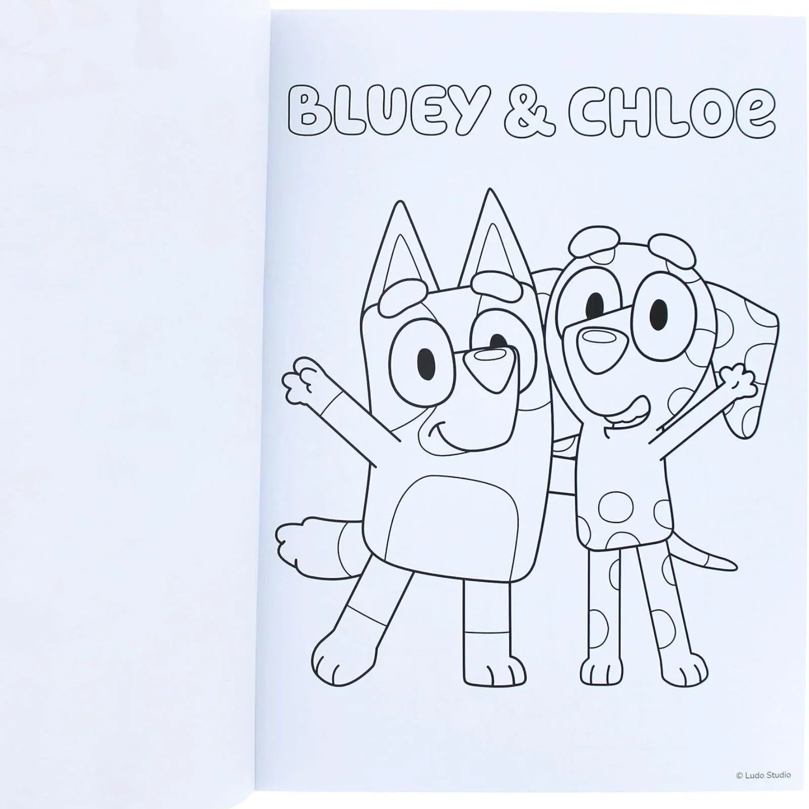 Bluey A4 Colouring Pad - mezetto ebebek ebebek