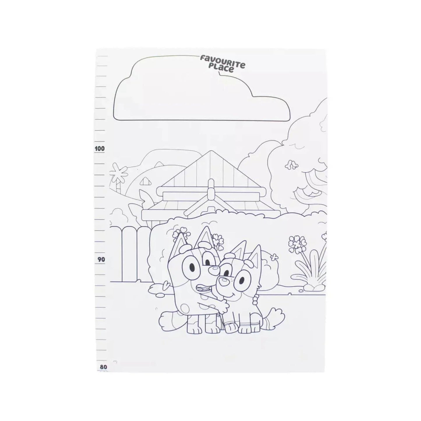 Bluey Height Chart - mezetto ebebek ebebek