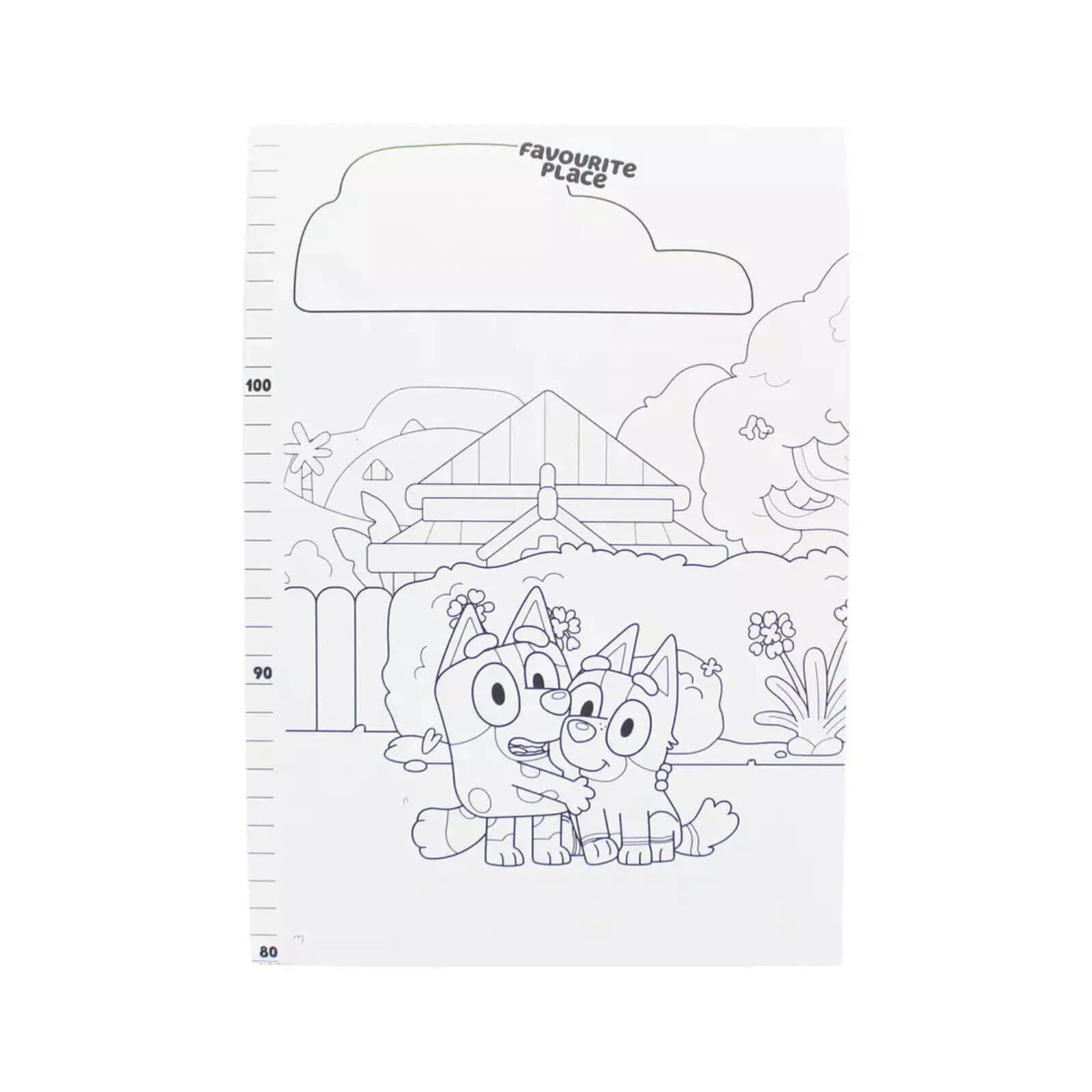 Bluey Height Chart - mezetto ebebek ebebek