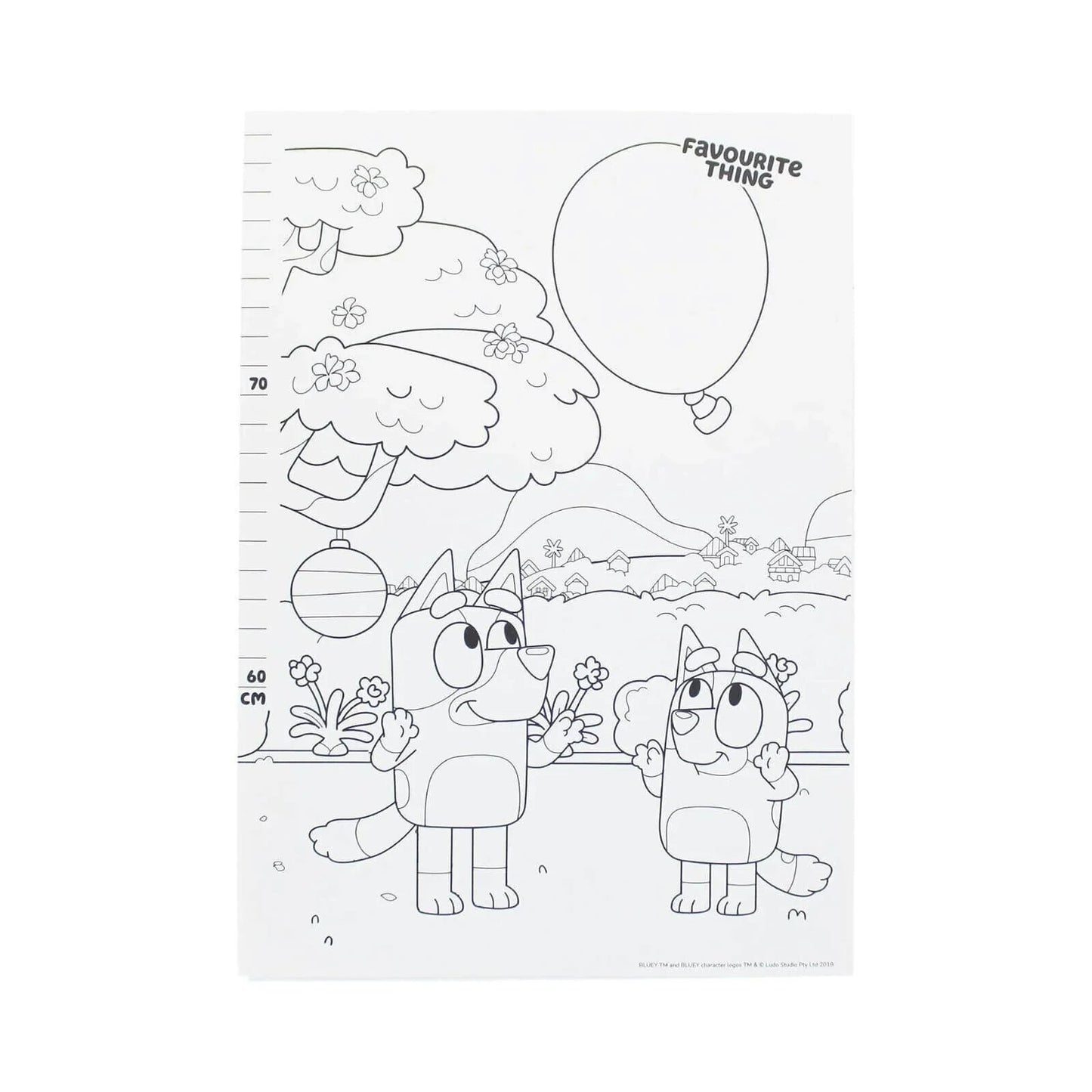 Bluey Height Chart - mezetto ebebek ebebek