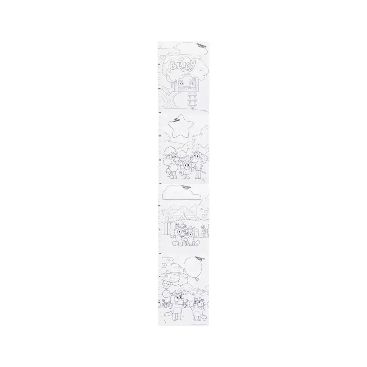 Bluey Height Chart - mezetto ebebek ebebek