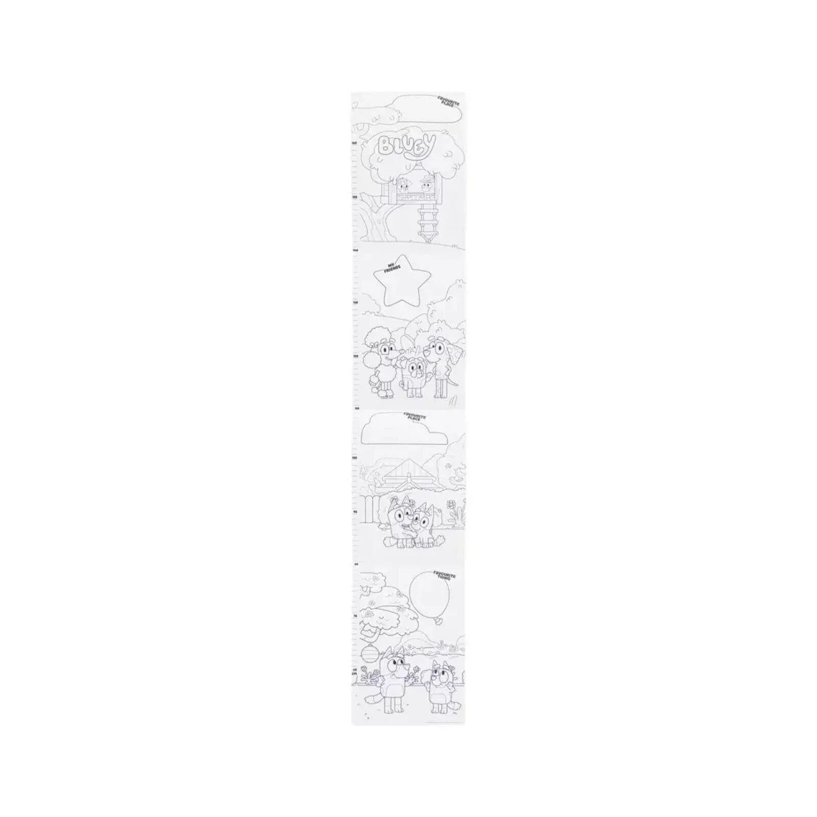Bluey Height Chart - mezetto ebebek ebebek