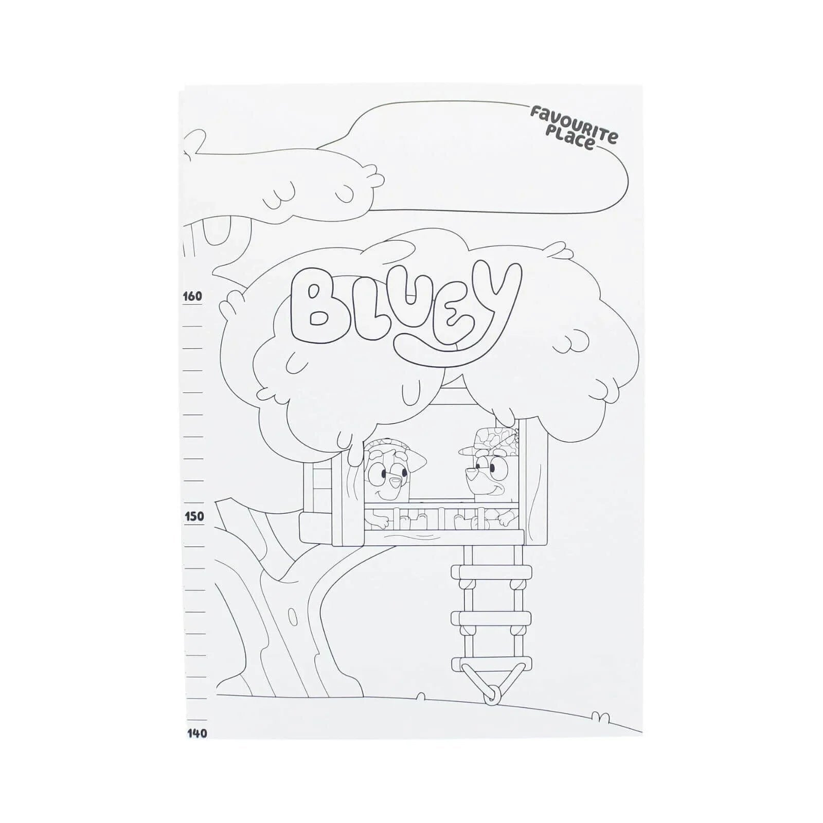 Bluey Height Chart - mezetto ebebek ebebek