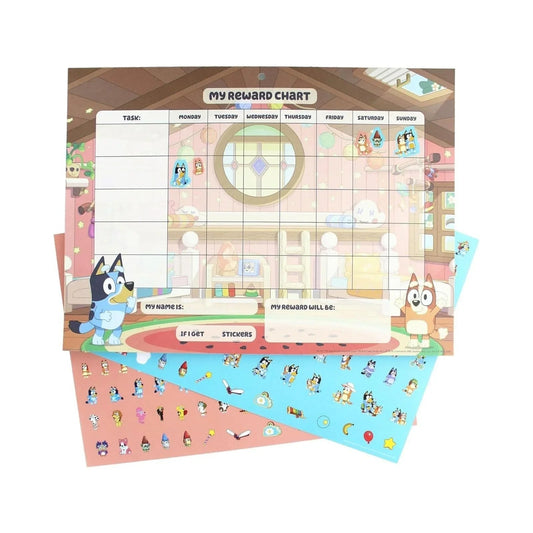 Bluey Reward Chart - mezetto ebebek ebebek