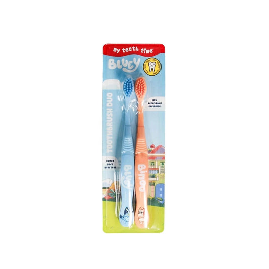 Bluey Toothbrushes Pack of 2 - mezetto ebebek ebebek