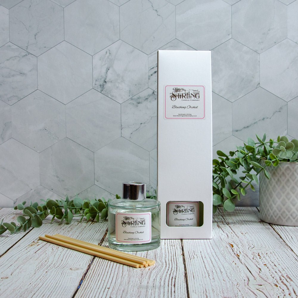 Blushing Orchid - Diffuser 100ml - mezetto Shopify Collective The Stirling Candle Company