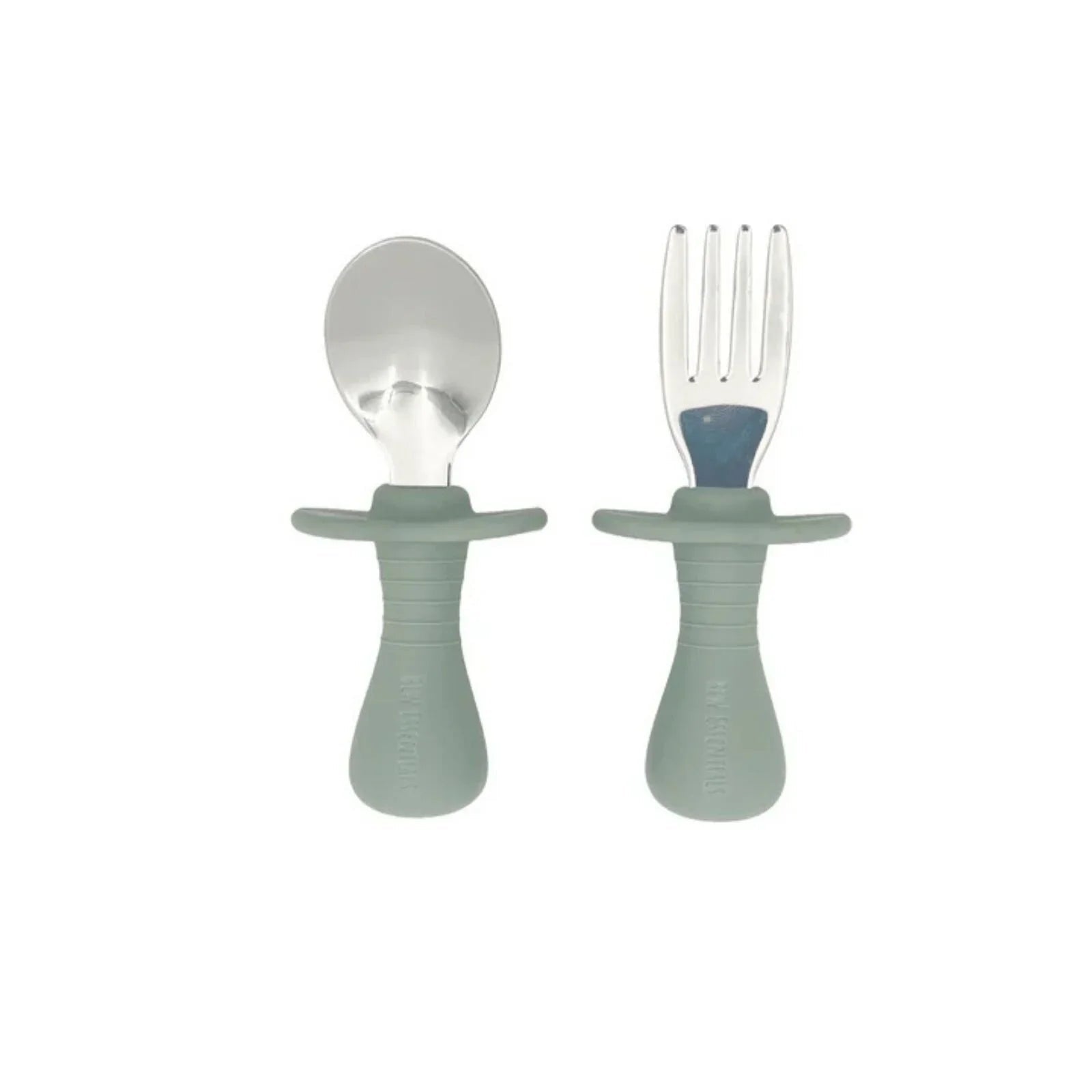 BLW Essentials Toddler Cutlery Set - Sage - mezetto ebebek ebebek