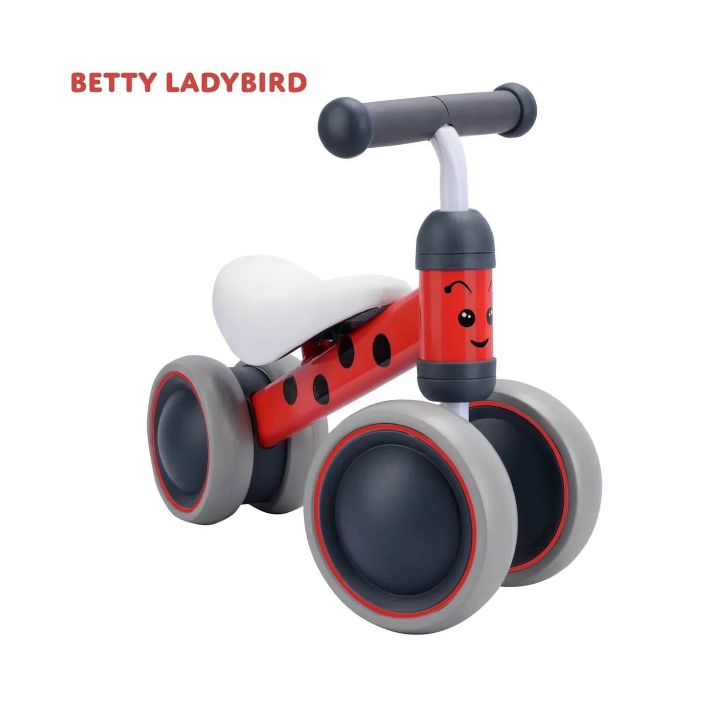 BOLDCUBE Baby Balance Bike - Red - mezetto ebebek ebebek