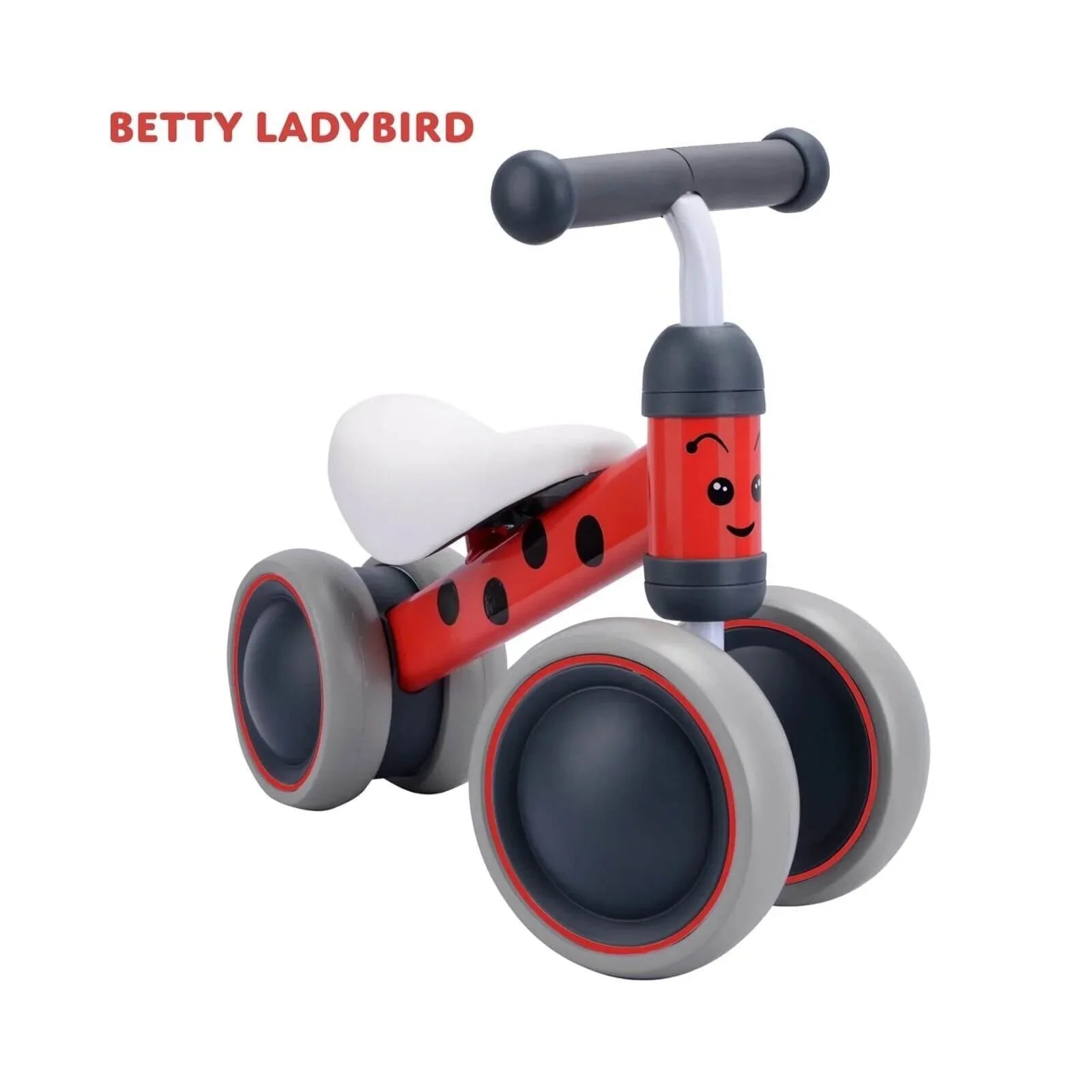 BOLDCUBE Baby Balance Bike - Red - mezetto ebebek ebebek