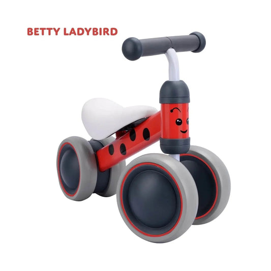 BOLDCUBE Baby Balance Bike - Red - mezetto ebebek ebebek