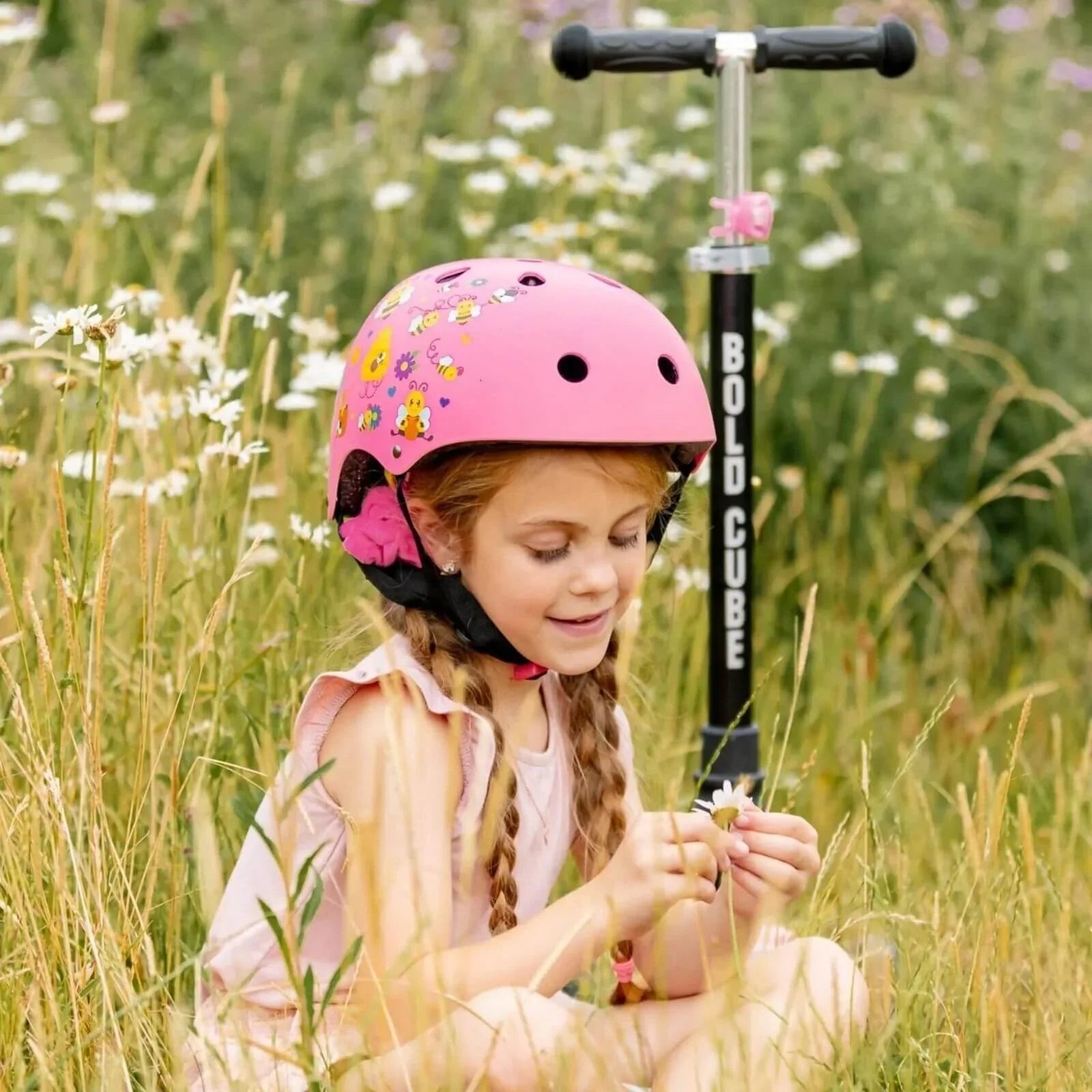 BOLDCUBE - Helmet (S) - Pink - mezetto ebebek ebebek
