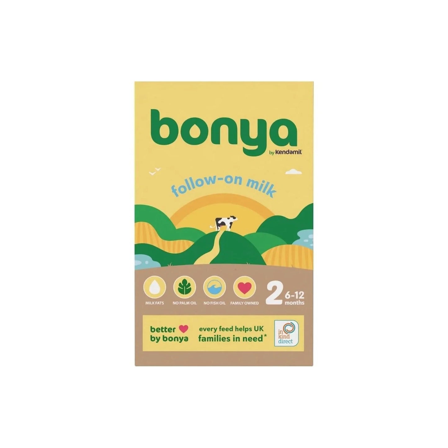 Bonya by Kendamil Follow On Milk Formula 6 - 12 months 800g (2x400g) - mezetto ebebek ebebek