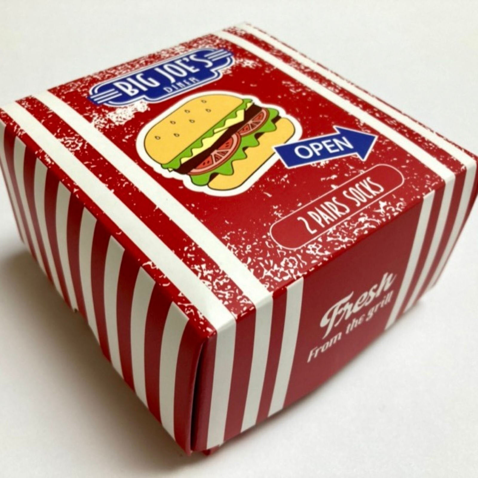 Boxt Socks Unisex Burger 2 pcs - mezetto ebebek ebebek
