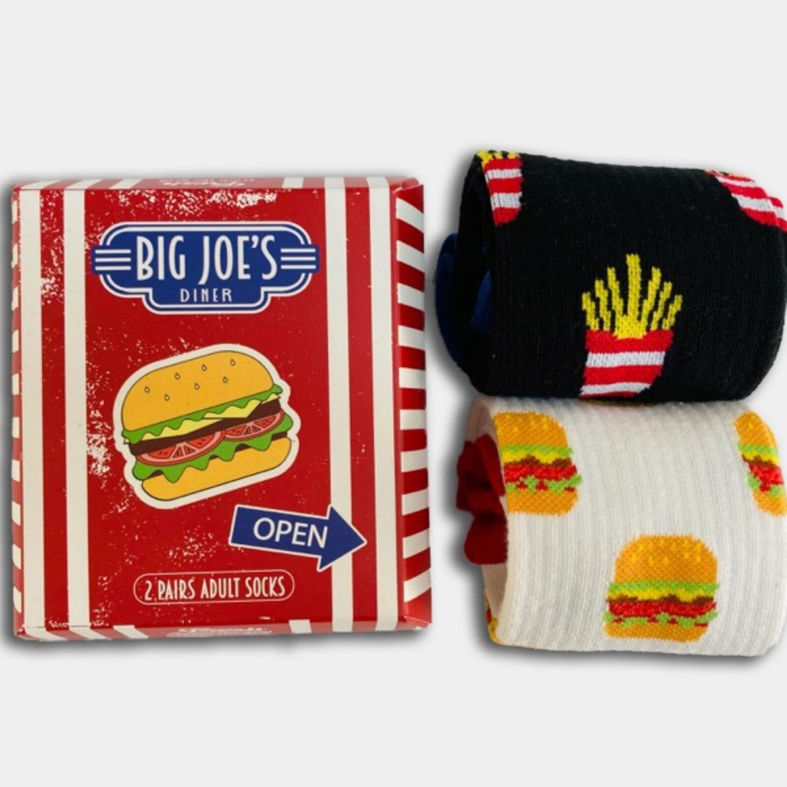 Boxt Socks Unisex Burger 2 pcs - mezetto ebebek ebebek