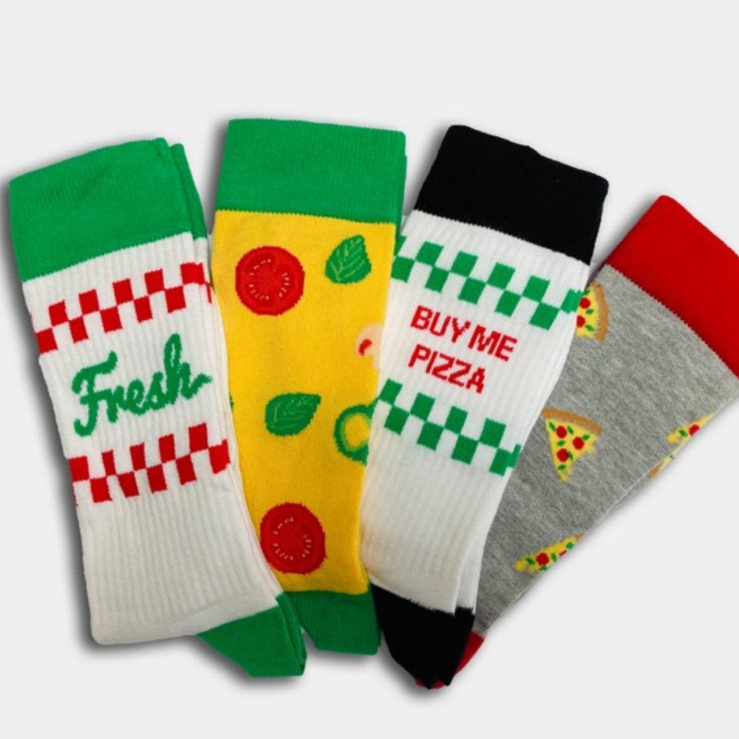 Boxt Socks Unisex Pizza 4 pcs - mezetto ebebek ebebek
