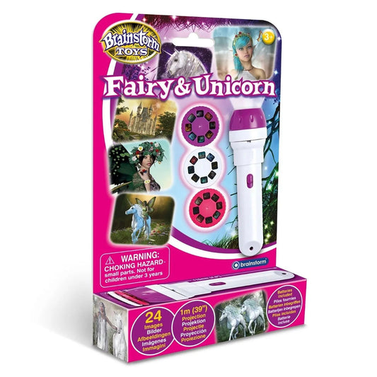 Brainstorm Torch and Projector - Fairy & Unicorn - mezetto ebebek ebebek