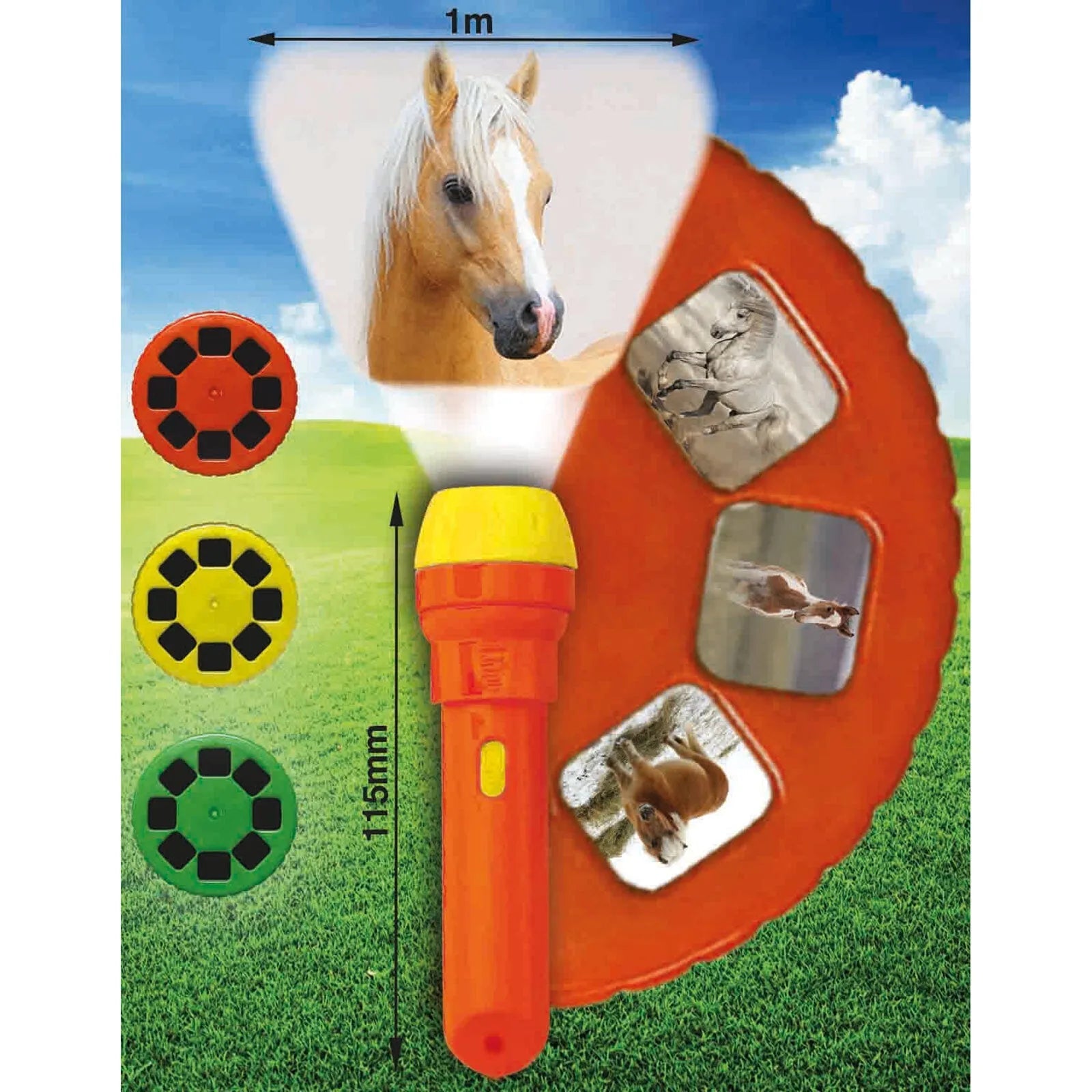 Brainstorm Torch and Projector - Horse Torch - mezetto ebebek ebebek