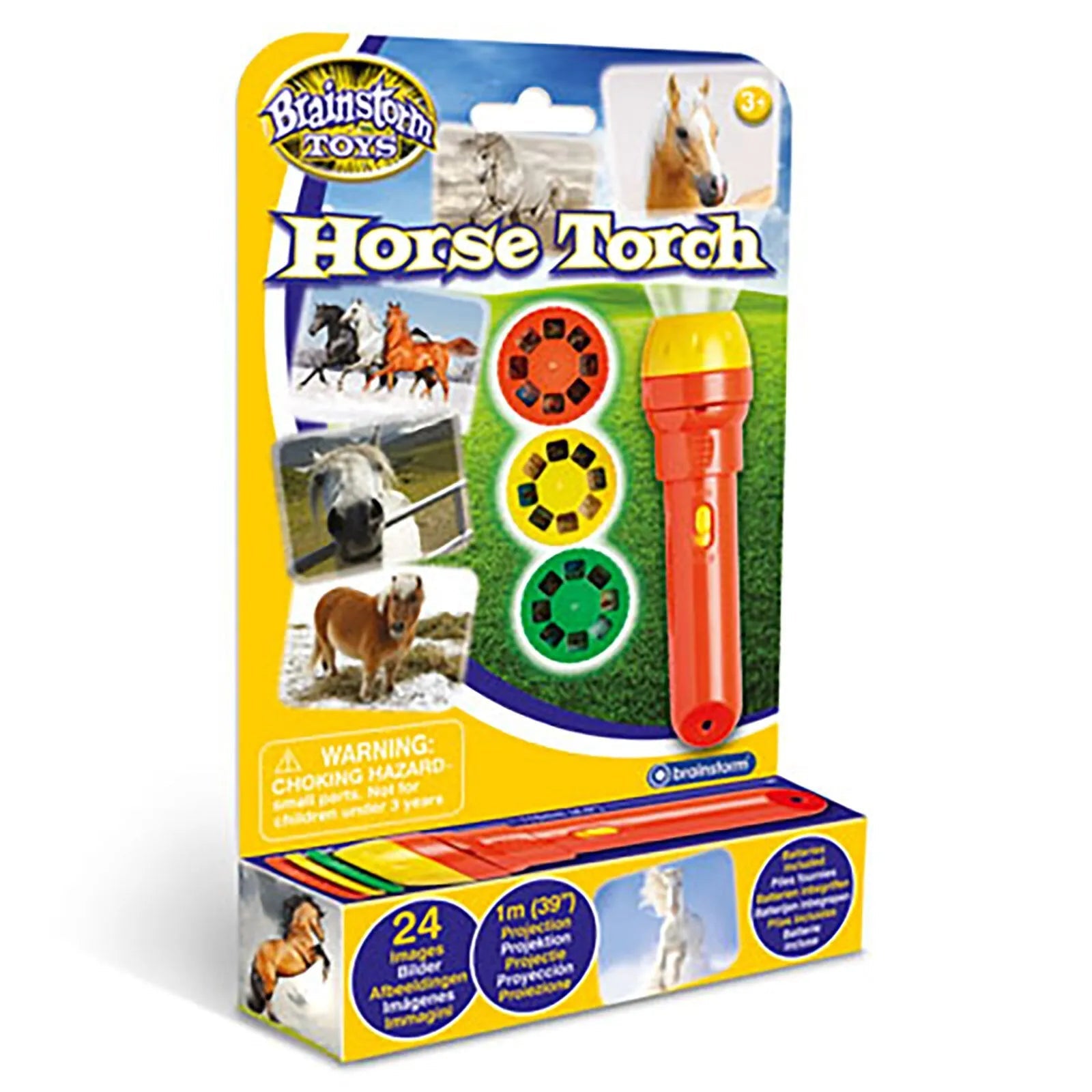 Brainstorm Torch and Projector - Horse Torch - mezetto ebebek ebebek