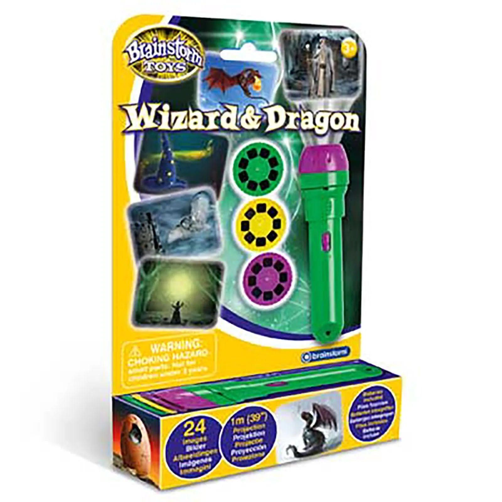 Brainstorm Torch and Projector - Wizard & Dragon - mezetto ebebek ebebek