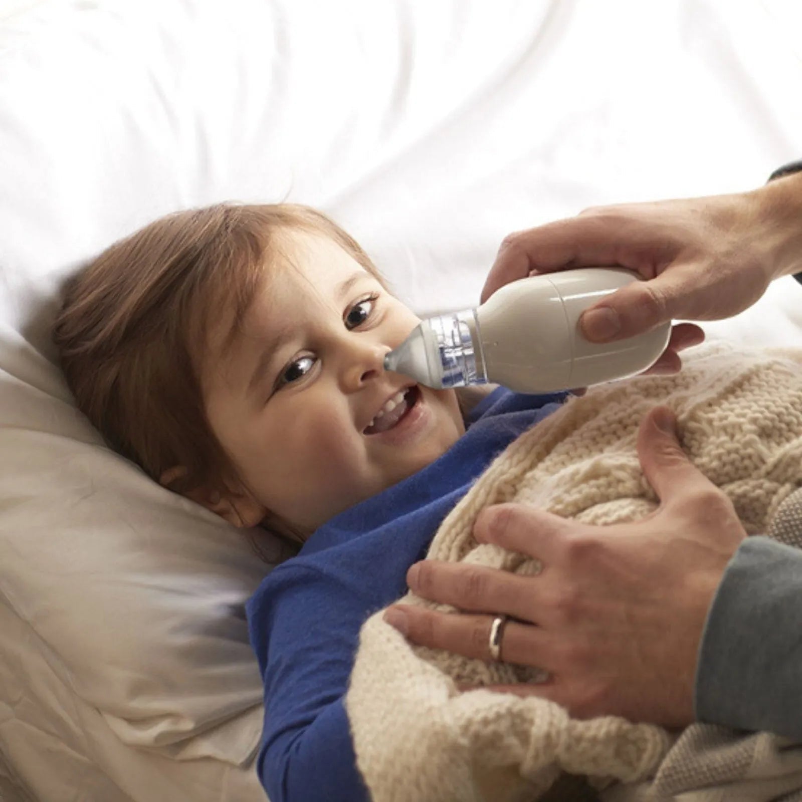 Braun BNA 100 EU Nasal Aspirator 0 M+ White - mezetto ebebek ebebek