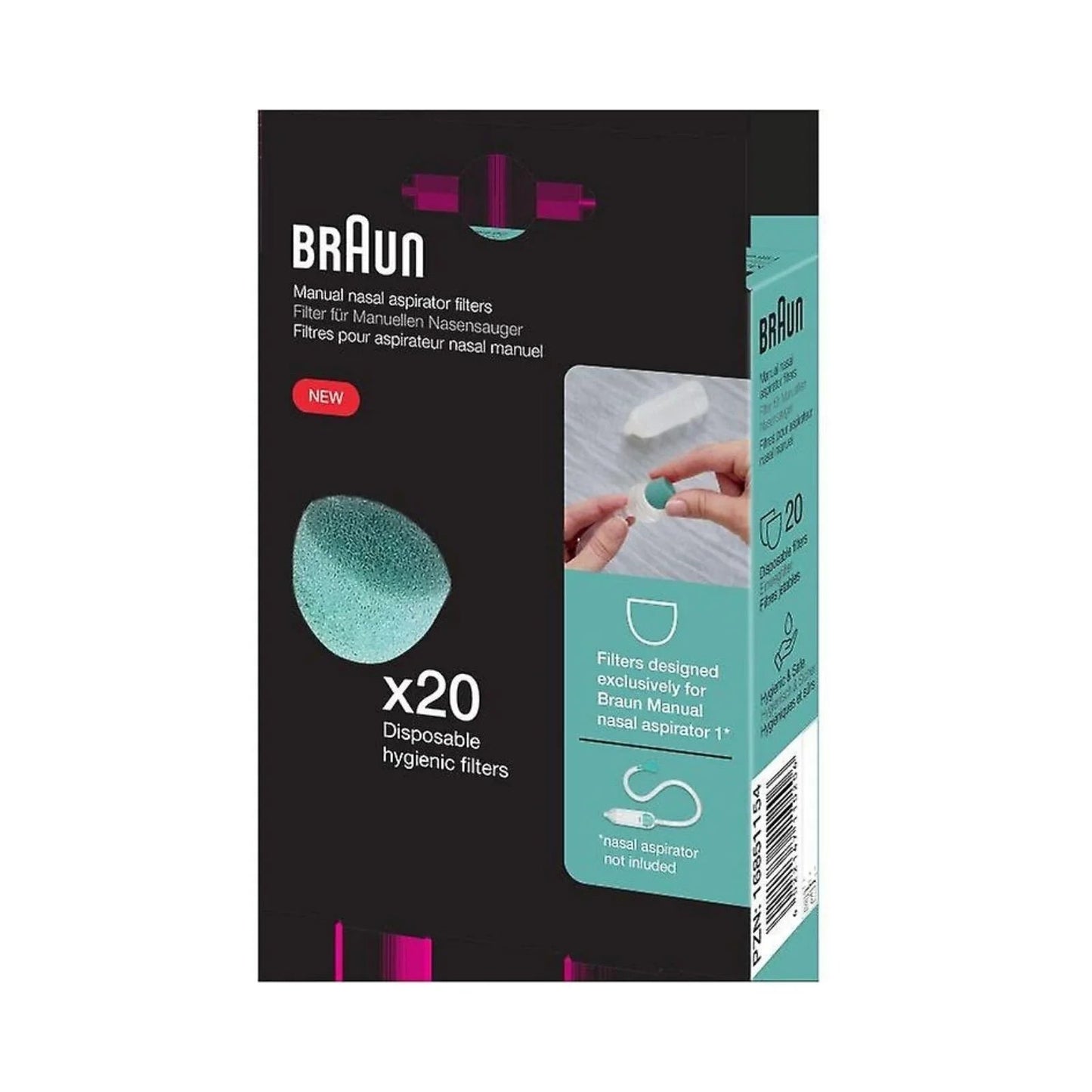 Braun Nasal Aspirator Filters - mezetto ebebek ebebek