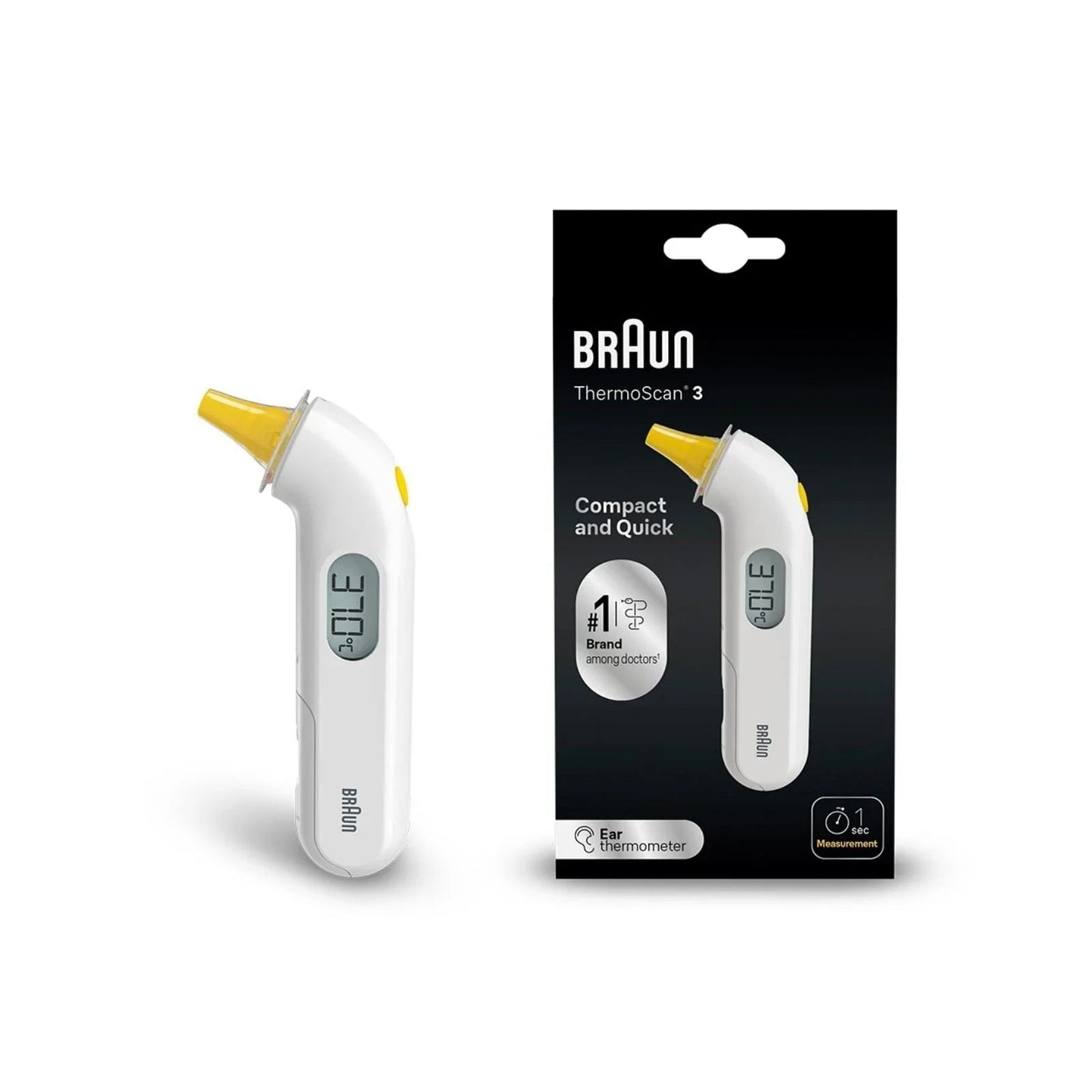 Braun ThermoScan Ear Thermometer - mezetto ebebek ebebek