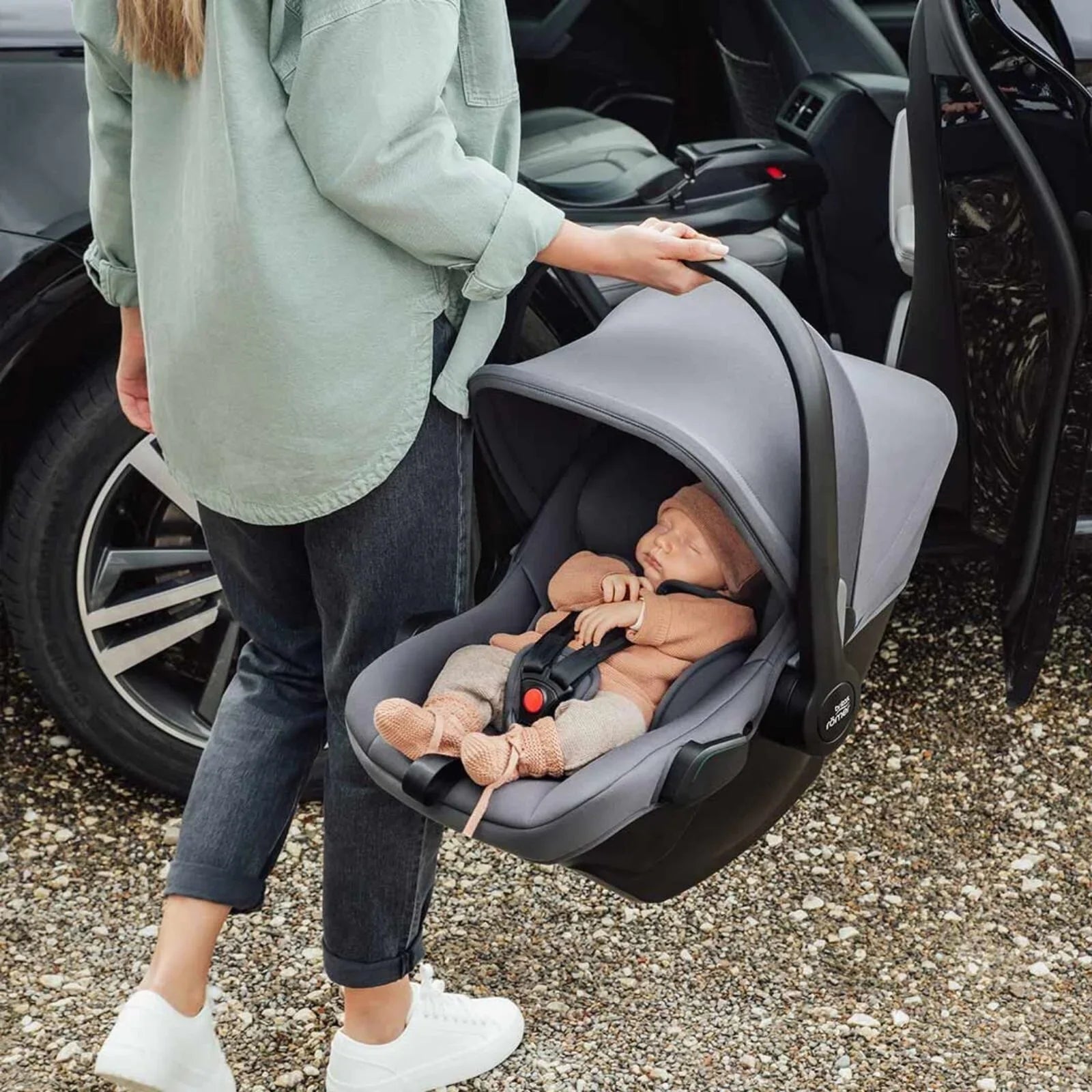 Britax Romer Baby - Safe Core Car Seat - Midnight Grey - mezetto ebebek ebebek