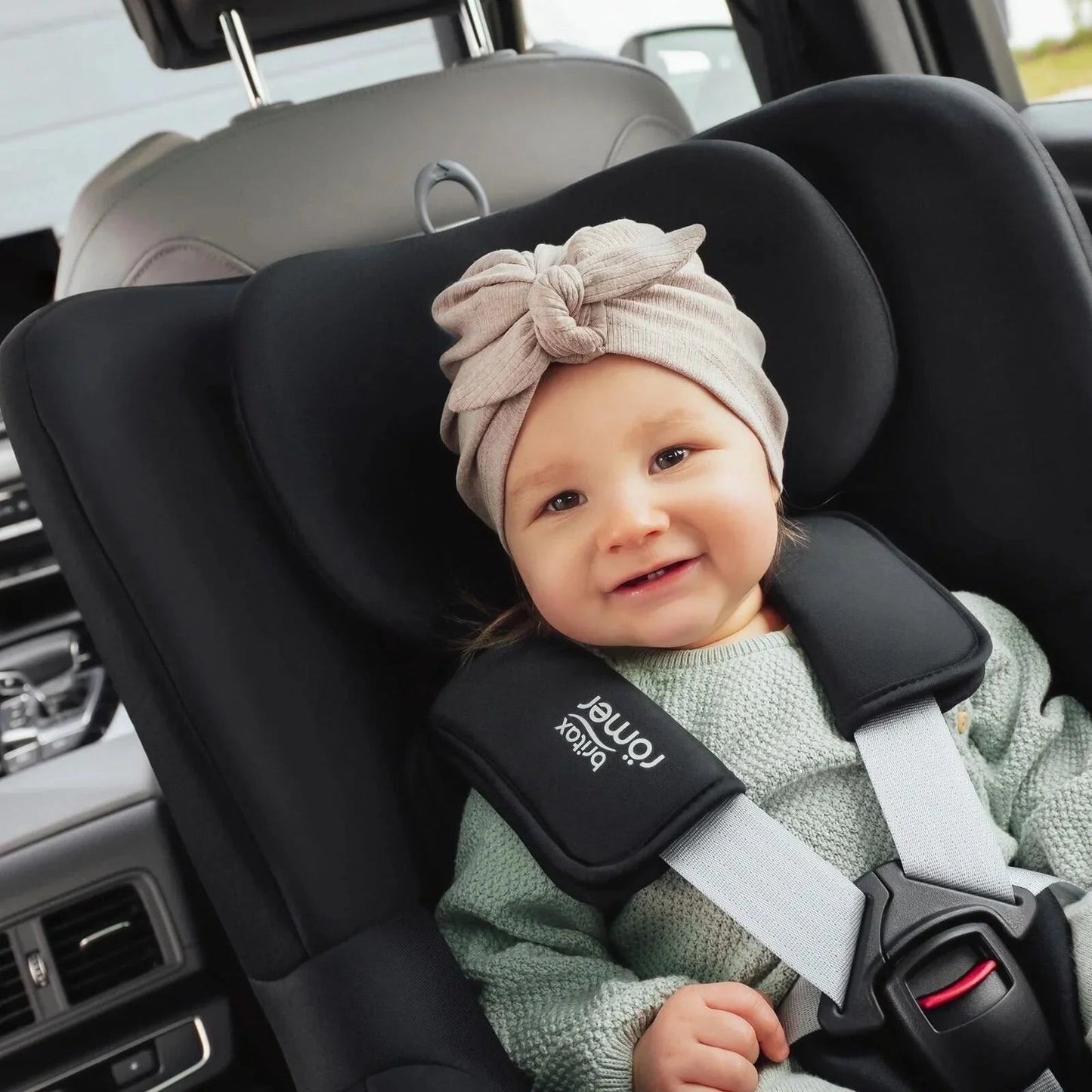 Britax Römer Dualfix M Plus 360 Spin Car Seat - Midnight Grey - mezetto ebebek ebebek