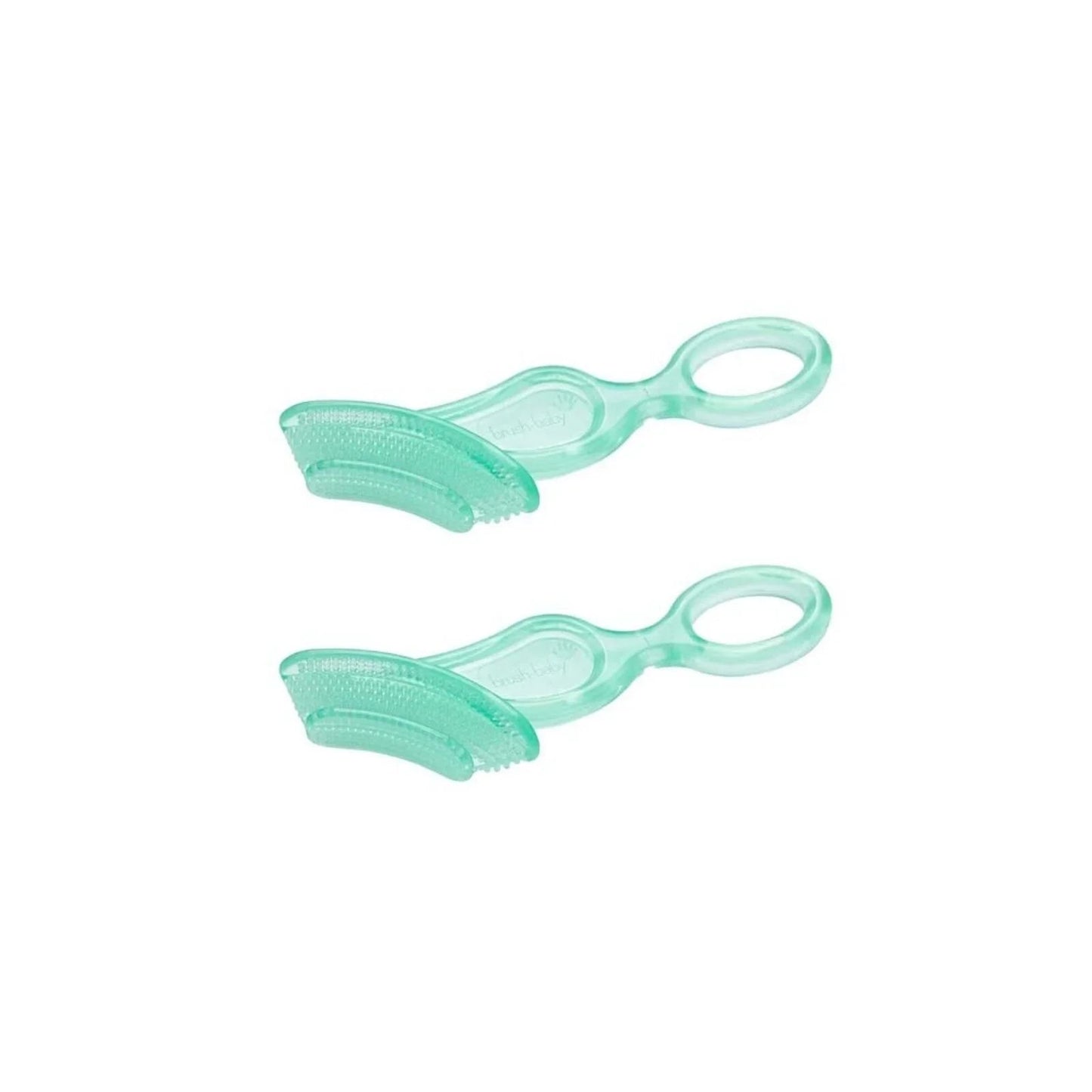 brush - baby Chewable Toothbrush Pack of 2 - Teal - mezetto ebebek ebebek
