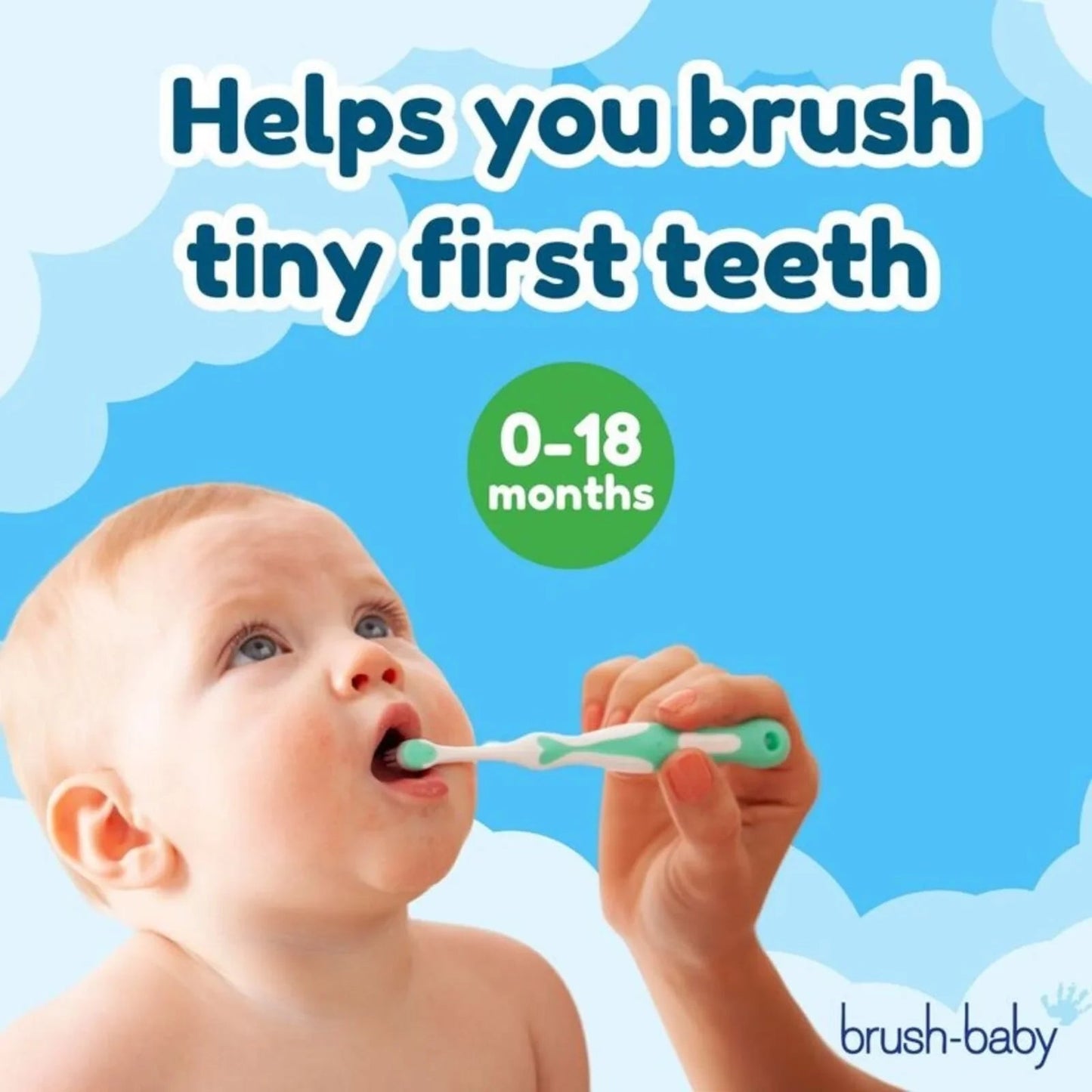 brush - baby First Brush Pack of 2 - Mixed Colours - mezetto ebebek ebebek