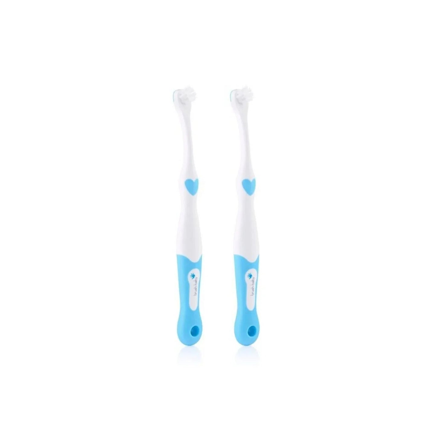 brush - baby First Brush Pack of 2 - Mixed Colours - mezetto ebebek ebebek