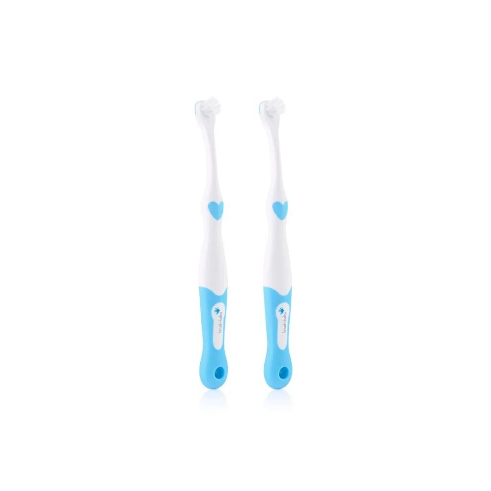 brush - baby First Brush Pack of 2 - Mixed Colours - mezetto ebebek ebebek
