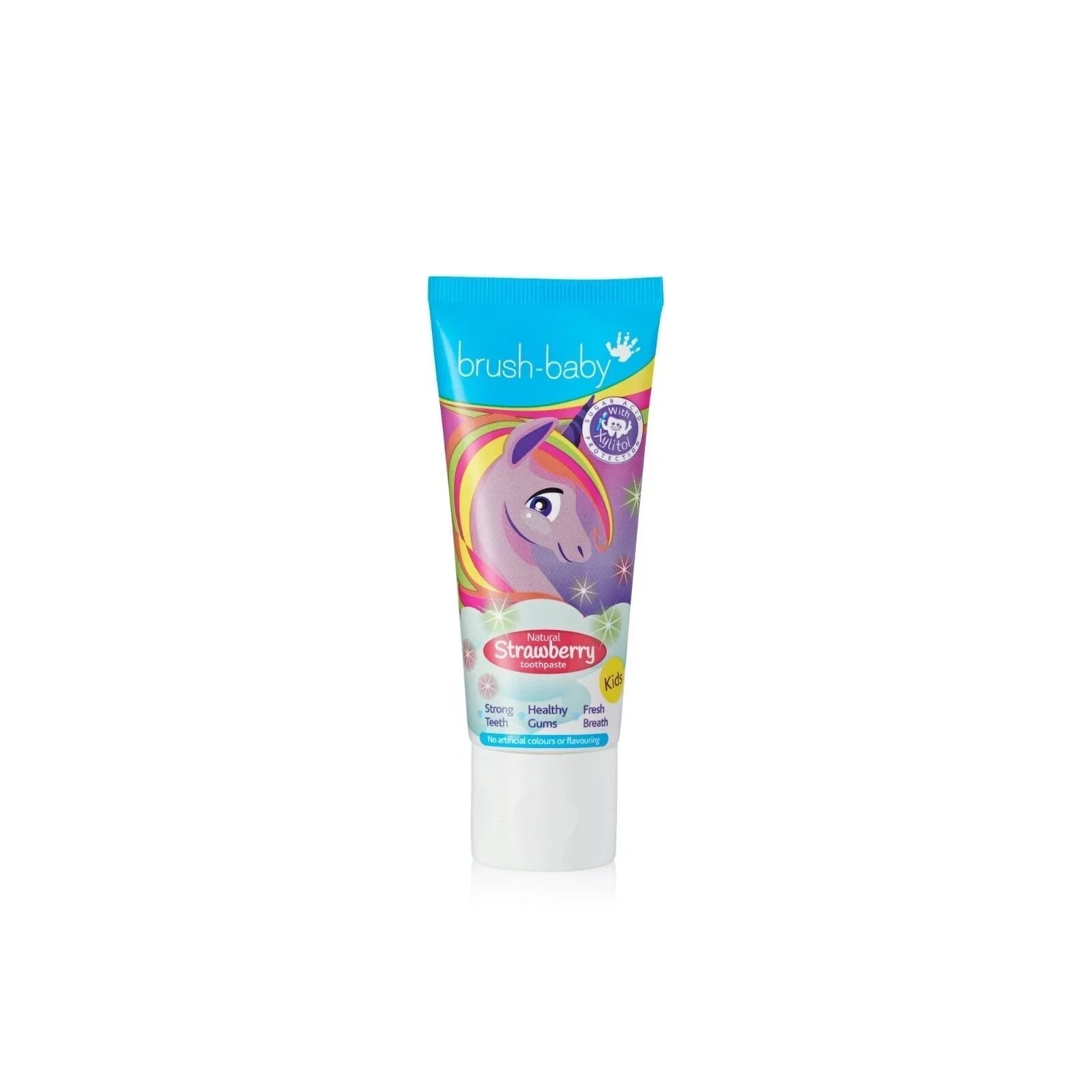brush - baby Strawberry Toothpaste 3+ years 50ml - mezetto ebebek ebebek