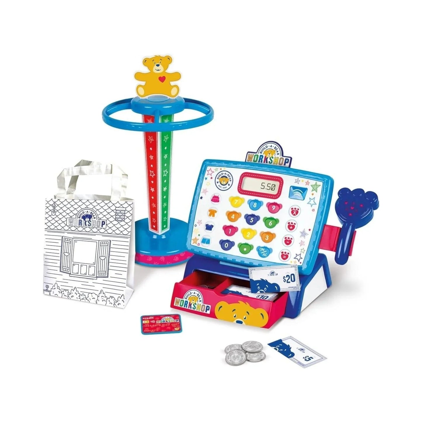 Build - A - Bear Workshop Cashier Counter Set - mezetto ebebek ebebek