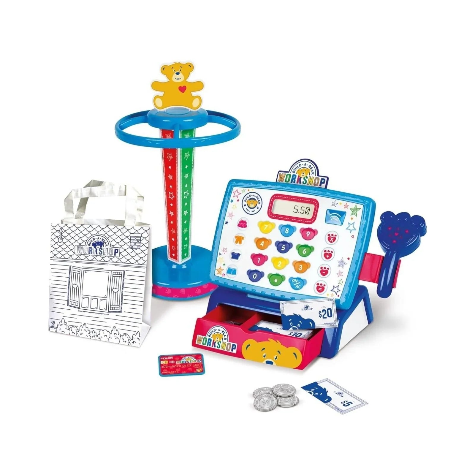 Build - A - Bear Workshop Cashier Counter Set - mezetto ebebek ebebek