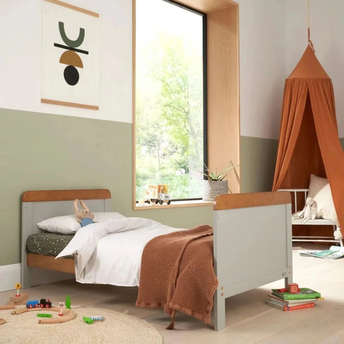 Tutti Bambini Rio 3 pcs Room Set - Slate/Honey Oak