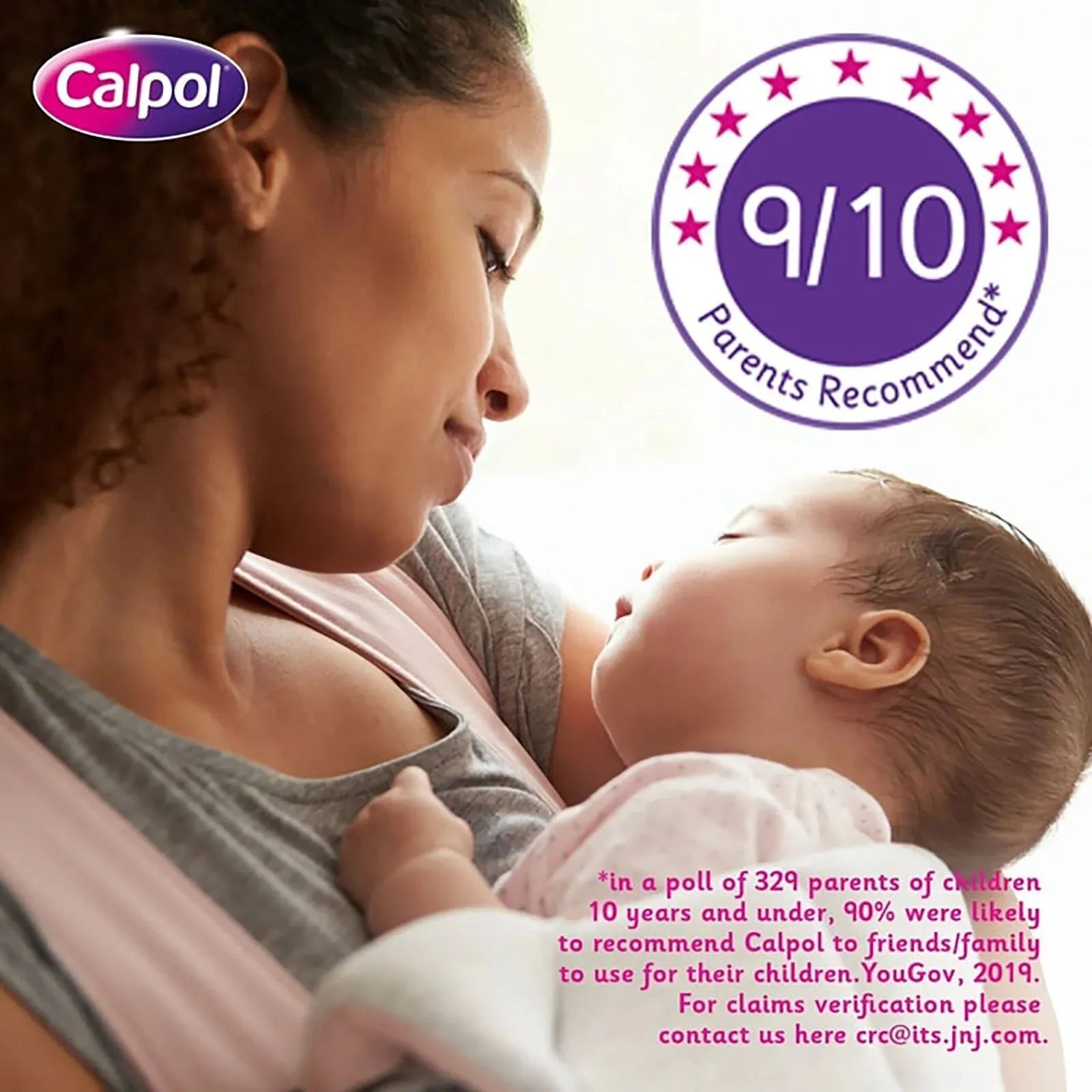 Calpol Sugar Free Infant Suspension Paracetamol Strawberry Flavour 100ml - mezetto ebebek ebebek